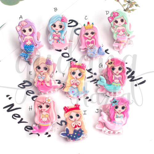 Foto Produk Jedai Mini Anak Mermaid Princess Putri Duyung Jepit Rambut GH 201087 - AAA dari Gudang Harta