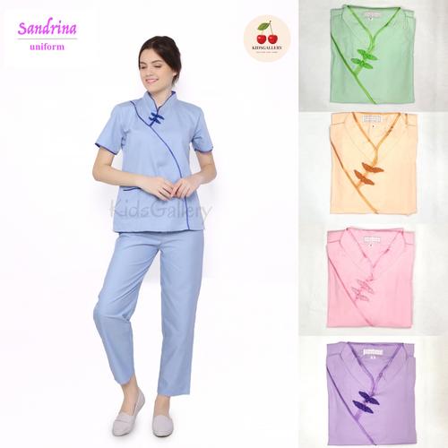 Foto Produk Baju seragam suster / seragam nanny/ seragam baby sitter (shanghai) - Pink, M dari KidsGallery
