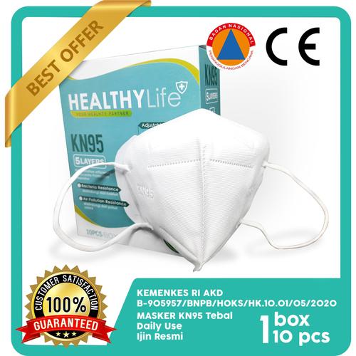 Foto Produk Healthylife mask KN95 5ply 10's dari Healthylife Official