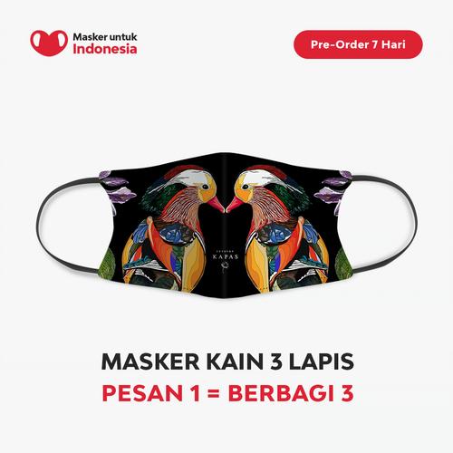 Foto Produk Seratus Kapas x Masker untuk Indonesia dari Masker untuk Indonesia