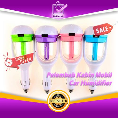 Foto Produk Pelembab Kabin Mobil Car Humidifier Car Aroma Terapi Diffuser - Hijau dari Demurah Dot Com