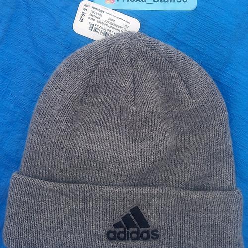 adidas gray beanie