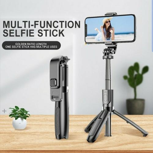 Foto Produk Tongsis Selfie Stick L01 3in1 Tripod & Bluetooh Shutter Original dari SARANG ACC shop