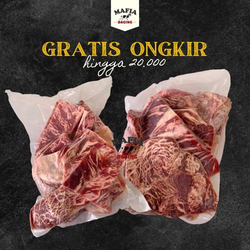 Daging Sapi Premium Wagyu Outside Flat Mb 8 9 Harga Per 1 Kg Shopee Indonesia