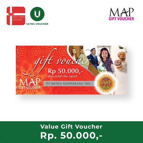 Foto Produk MAP Gift Merah - Dapat Digunakan di Seluruh MAP dari Ultra Voucher