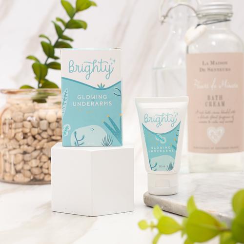 Foto Produk Pemutih ketiak No.1 di Indonesia Brighty Glowing Underarm dari Mangaleh id