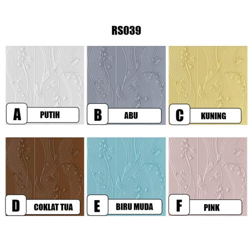 Foto Produk Semua Gratis - Wallpaper 3D Foam / Wallpaper Dinding 3D Wall Sticker - RS039, D dari Semua Gratis