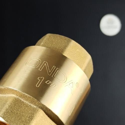 Foto Produk Tusen klep 1" Onda Kuningan - Spring Lift Check Valve 1 inch dari CV RAJA HARGA