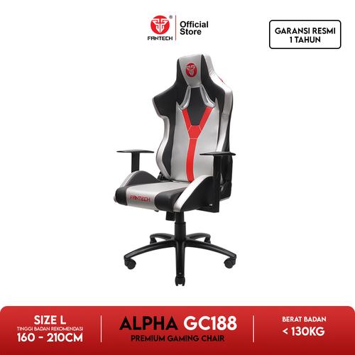 Foto Produk Fantech ALPHA GC188 Kursi Gaming Premium Chair - Silver dari Fantech Official Store