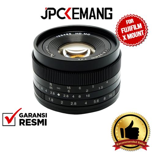 Foto Produk 7Artisans 50mm f/1.8 for Fujifilm X Mount dari JPCKemang
