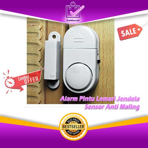 Gambar Alarm Pintu Lemari Jendela / Sensor Anti Maling dari Demurah Dot Com undefined Tokopedia