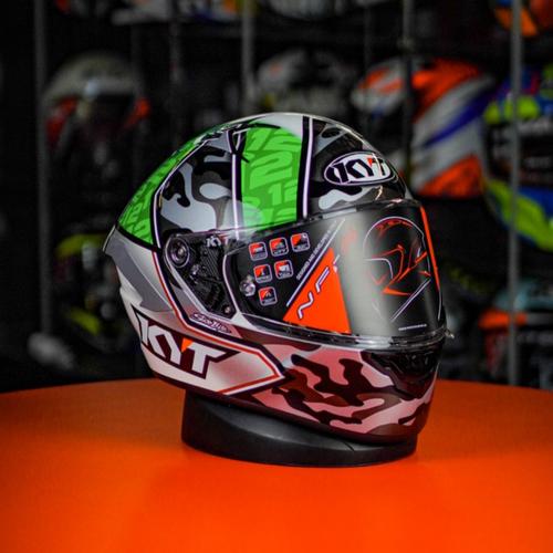 Jual Helm KYT NFR Motif Xavi Fores 12 
