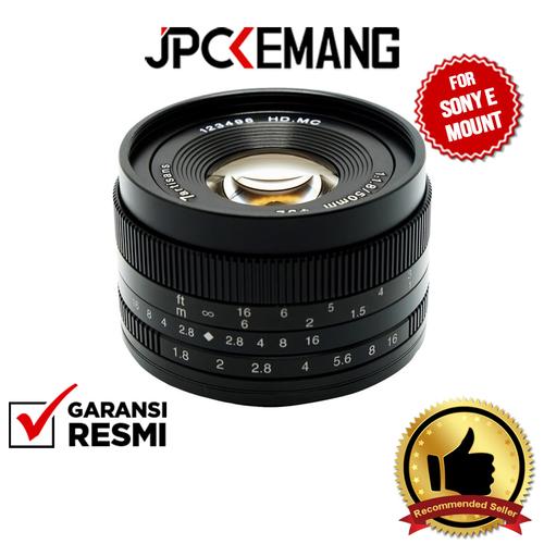 Foto Produk 7Artisans 50mm f/1.8 for Sony E Mount GARANSI RESMI dari JPCKemang