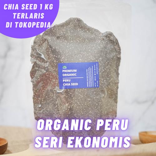 Foto Produk Chia Seed Mexico Organik Chiajoy Untuk Diet 1 KG - CHIASEED - Peru dari Chiajoy