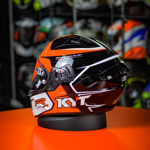 Helm KYT NFR Motif Track Black red Nf r 