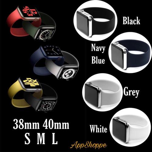 Jual Solo Loop Strap Apple Watch SE 6 5 