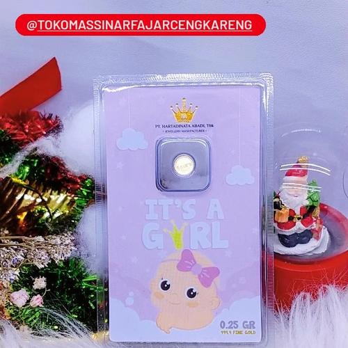 Foto Produk baby girl 0.25gr dari TOKO MAS SINAR FAJAR
