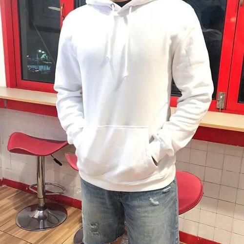 Hoodie Putih Polos H\u0026M ORIginal!!SizeM 