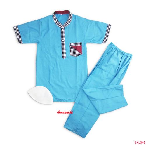Foto Produk Setelan Koko Turki Katun Disperse Junior Anak Cowok 6-9 Tahun - 8 dari Amamichi