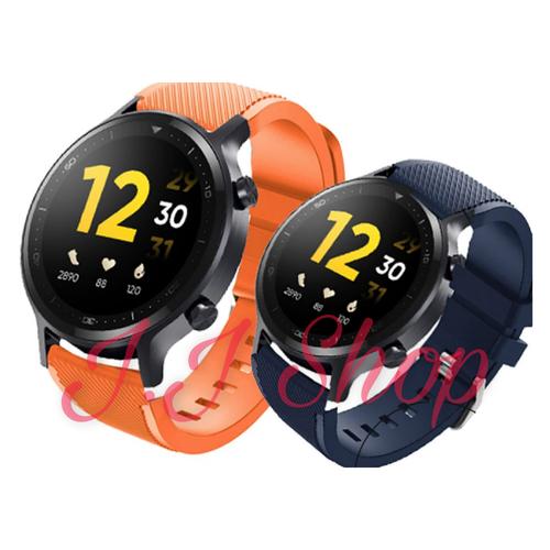 Foto Produk Strap Silicone Rubber Karet Watch Band Realme Watch S Gen 2 Tali Jam - tulis di note dari Logam Mulia Termurah