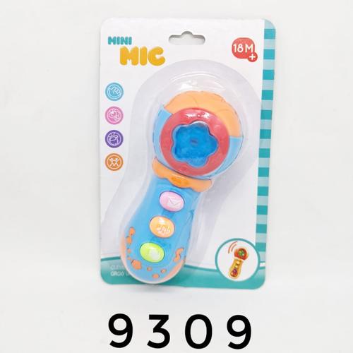 Foto Produk baby rattle stick mainan bayi microphone lampu dan suara (9309) dari EAZYTOYS