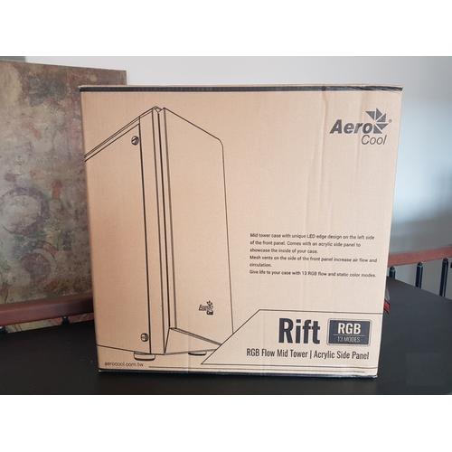 Jual Aerocool RIFT RGB Windowed Mid Tower ATX Gaming Case Garansi Resmi ...