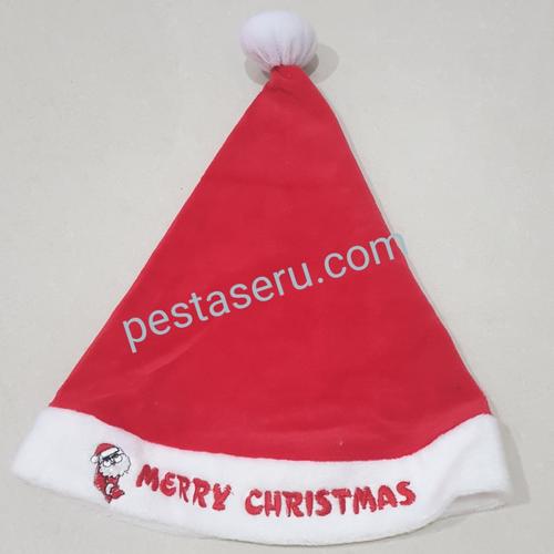 Gambar Topi Natal Bludru Merry Christmas Anak dari PestaSeru Jakarta Utara Tokopedia