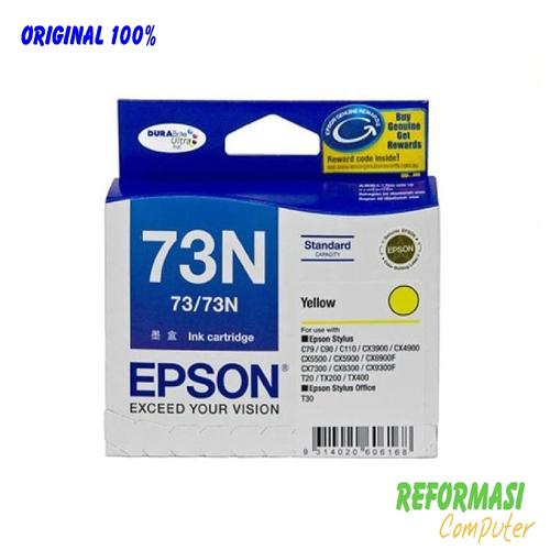 Jual TINTA EPSON 73N YELLOW - Jakarta Barat - REFORMASI COMPUTER | Tokopedia