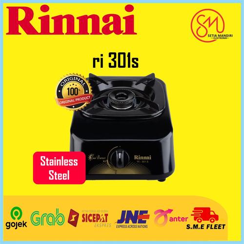 Gambar RINNAI RI 301S Kompor Gas 1 Tungku RI 301 S - TANPA BUBBLE dari Setia Mandiri Elektronik Jakarta Barat Tokopedia
