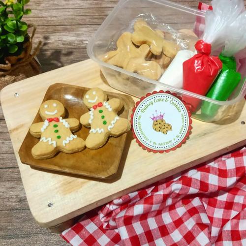 Jual DIY cookies gingerbread man Kab. Sidoarjo Quincy Cake And