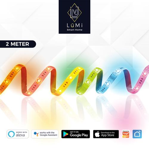 Foto Produk LUMI SmartHome LED Light Strip 2Mtr RGB+W+WW WiFi Control dari Lumi Smart Home Official