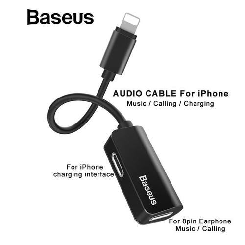 Jual Baseus Aux Audio Headphone Adapter 