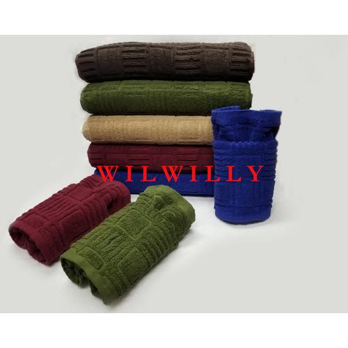 Foto Produk keset kaki handuk hotel 40x60 natural by chalmer serap - Biru dari Wilwilly