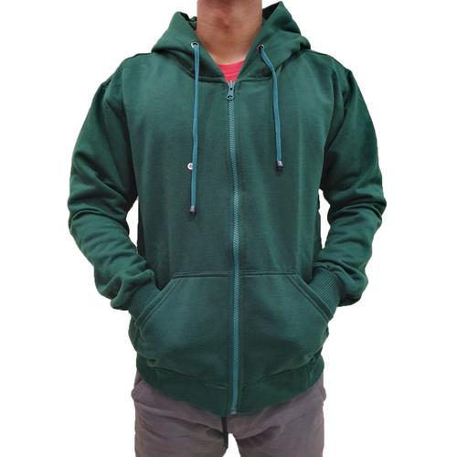 Foto Produk Best seller !!! Jaket Sweater Polos Hoodie Zipper/Resleting Hijau Army - ZIPPER HIJAUBTL, XL dari stuvco.sportswear