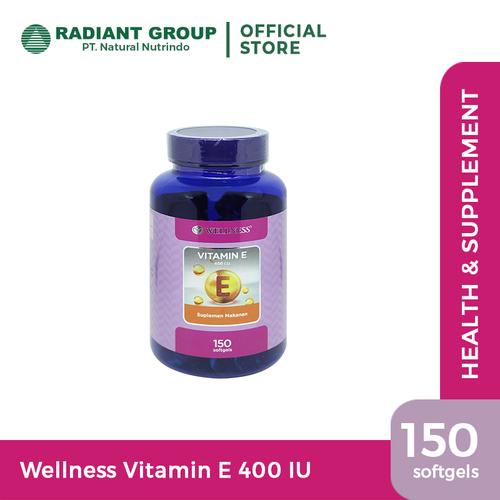 Foto Produk Wellness Natural Vitamin E-400 I.U (150) dari Natural Nutrindo