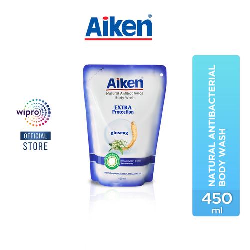 Foto Produk Aiken Natural Antibacterial Bodywash Protection 450ml dari Wipro Unza Official