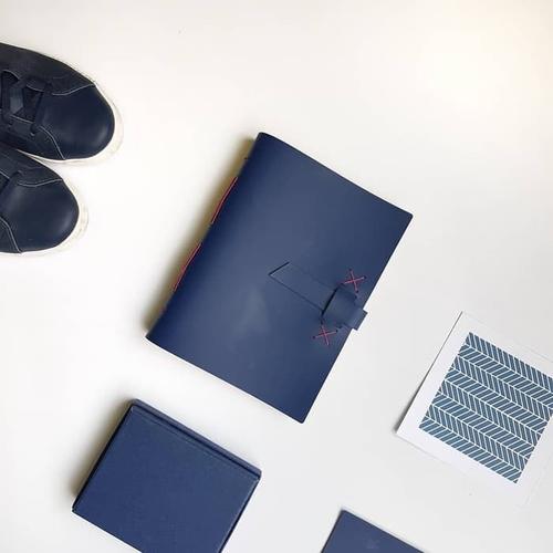 Foto Produk EP3 Journal - Biru dari Empat Pagi Handmade