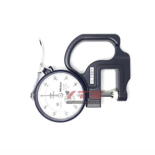 Jual MITUTOYO 7301 Dial Indicator Thickness Gauge 010mm, 0,01mm