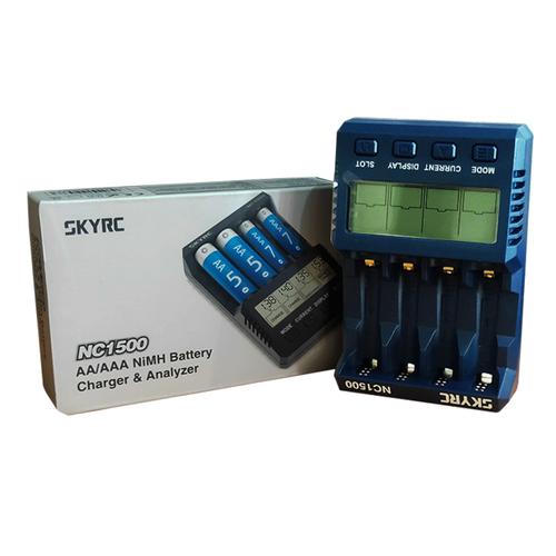 Jual SKYRC NC1500 AA / AAA Battery Charger & Analyzer Charger Baterai