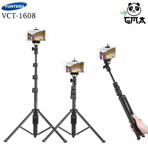 Foto Produk Tripod Tongsis Bluetooth Yunteng VCT-1608 dari Gudang Media Accesories