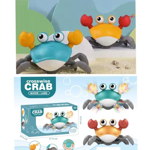 Foto Produk Mainan Mandi Anak Cute Crab, Kepiting Tali, Kepiting Air dan Darat - Hijau dari MIAtamia