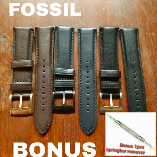 Jual tali jam tangan kulit fossil 