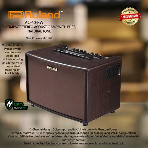 Foto Produk Roland AC60RW Stereo Acoustic Chorus Guitar Amplifier dari NEO MUSIC