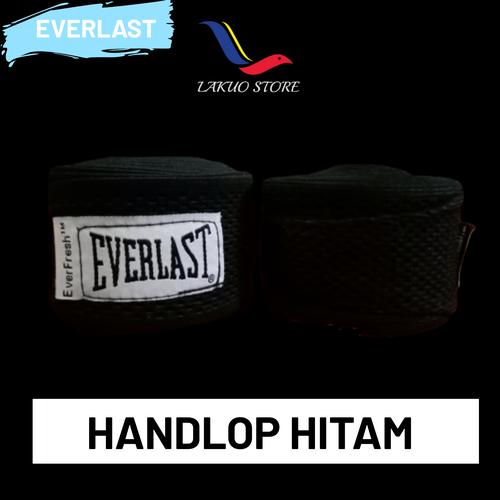 Foto Produk HANDLOP EVERLAST 5 METER / HANDWRAP ELASTIS BERPORI - HANDLOP HITAM dari LAKUO STORE 1