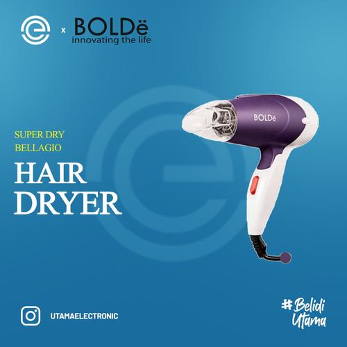 Foto Produk BOLDE Super DRY Hair Dryer Pengering Rambut BELLAGIO - Merah dari UTAMA_ELECTRONIC