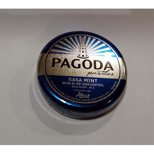 Foto Produk Pagoda Pastiles Mint 20g 132979 dari Tresno Herbal