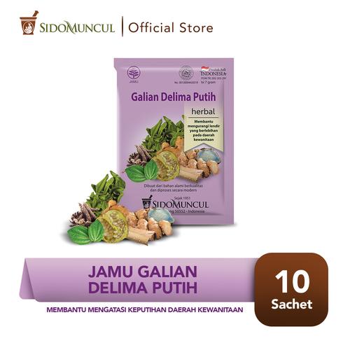 Gambar Sido Muncul Jamu Galian Delima Putih 10's - Keputihan Wanita dari Sido Muncul Store Kota Tangerang Selatan Tokopedia