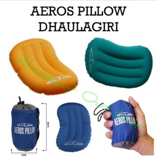 Foto Produk Bantal Tiup Dhaulagiri Aero Pillow Neck - Biru dari Artivic