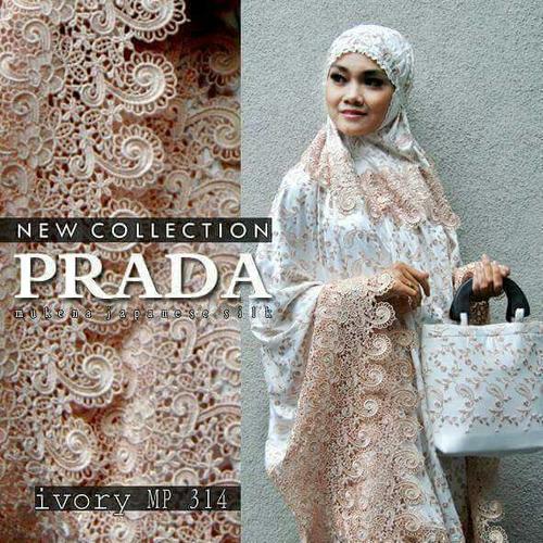 Foto Produk Mukena Putih Sutra Paris Swarosky Full Bordir - Cokelat dari Triple-A oshop