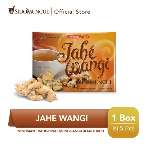Gambar Sido Muncul Minuman Jahe Wangi 5's - Membantu Menghangatkan Badan dari Sido Muncul Store Tokopedia